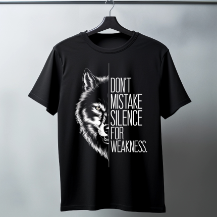 SILENT Drop Shoulder t-shirt